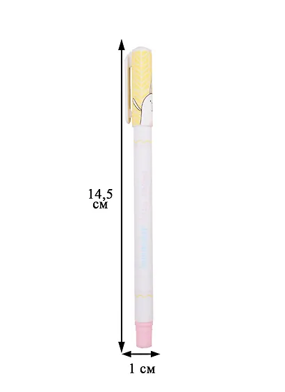 Шариковая ручка синяя 0,7 мм, «Bunny Yellow», Be Smart - фото 2