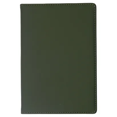 Ежедневник дат. 2026г. А5 176л "MAPLE" оливковый, 7Б, иск.кожа, обл.поролон, тв.переплет, тонир.блок, скругл.углы, ляссе, инд.уп - фото 5