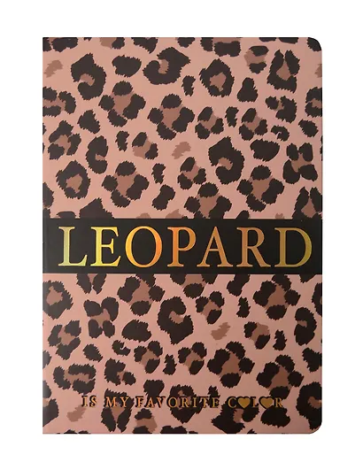 Книга для записей А5 80 листов в клетку, "Leopard" - фото 4