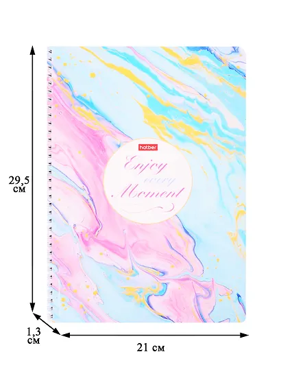Тетрадь в клетку Hatber, "Ассорти", А4, 96 листов, в ассортименте - фото 4