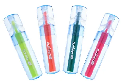 Текстовыделители "ECO", 4 штуки, 1-4 мм, Schiller - фото 6