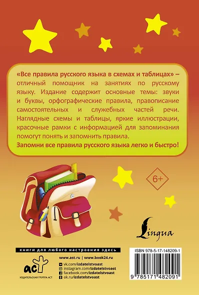 Все правила русского языка в схемах и таблицах - фото 2