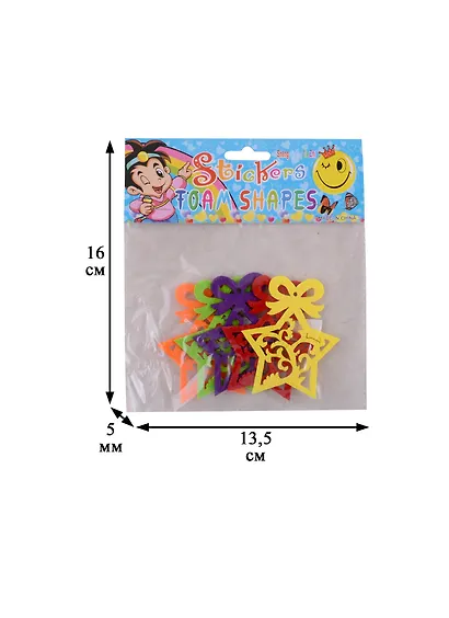 Новогодние вырубки из фетра 2 в шары, звезды - фото 3