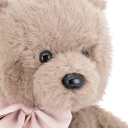 Мягкая игрушка Тёпа с пудровым бантом (25см) (мокко) (4/32) - фото 3