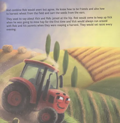 The tractor called Vick and the big race (Трактор Вик и его большая гонка, офсет 230х230) - фото 3