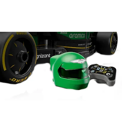 77245 Конструктор детский LEGO Speed Champions Гоночный автомобиль Формула-1 Aston Martin Aramco F1 AMR24, 269 деталей, возраст 10+ - фото 7