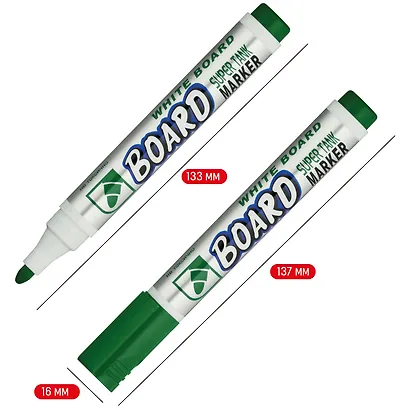 Маркеры для досок Crown, 4 цвета 1-2 мм - фото 3