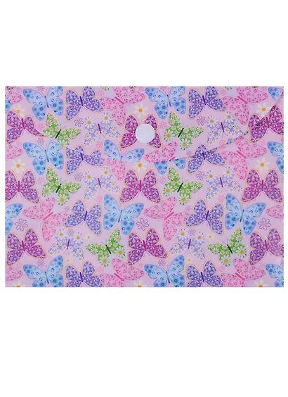 Папка-конверт А6 на кнопке "Принты" - фото 1