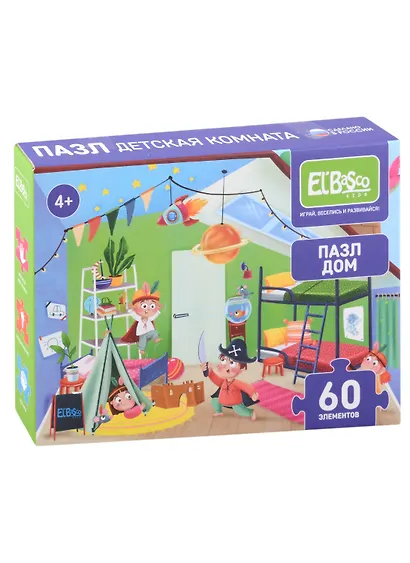 Пазлы "Дом. Детская" 60 элементов - фото 1