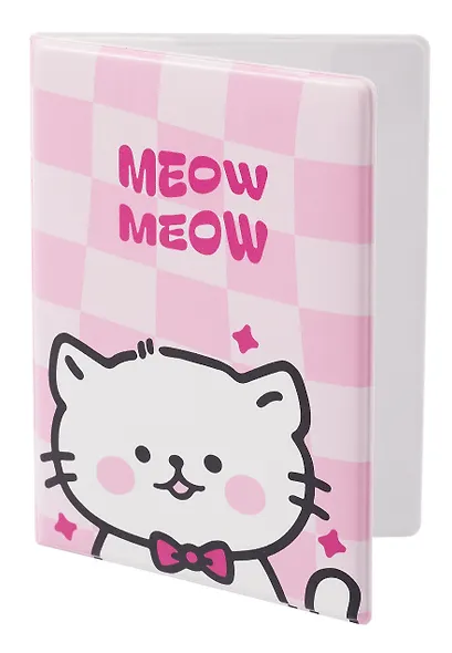 Обложка для паспорта Kawaii Котик Meow-Meow - фото 4