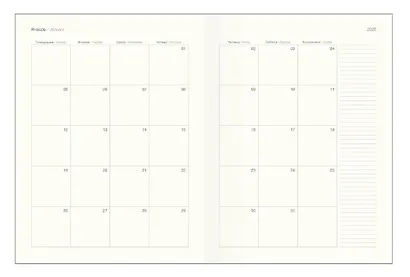 Ежедневник датированный 2026 год, А5, 176 листов, 140x200 мм "Nightfall. Маяк" - фото 12