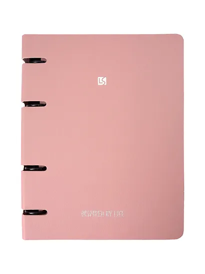 Тетрадь 120 листов, клетка, "Floreale. Cedar Rose" на кольцах - фото 1