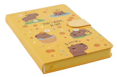 Книги для записей Yoi, "Капибара Kawaii", с магнитной застежкой A5 112 листов - фото 5