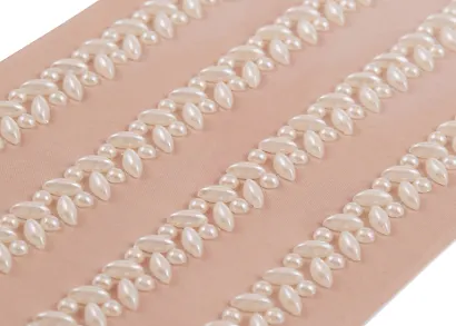 Стразы самоклеящиеся Полоски  перламутровые - фото 3