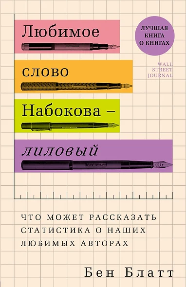 Любимое слово Набокова - лиловый. Что может рассказать статистика о наших любимых авторах - фото 1