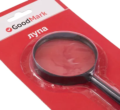 Лупа 80мм 5-кратная, блистер, GoodMark - фото 3