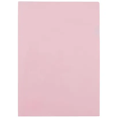 Папка-уголок А4 "Pastel" глянцевая, пластик 0.18мм, ассорти - фото 5