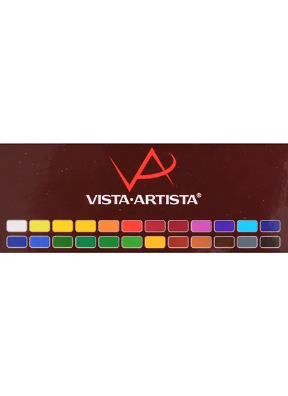 Карандаши цветные "VISTA-ARTISTA" 24цв  Fine, к/к, ВКФ - фото 2