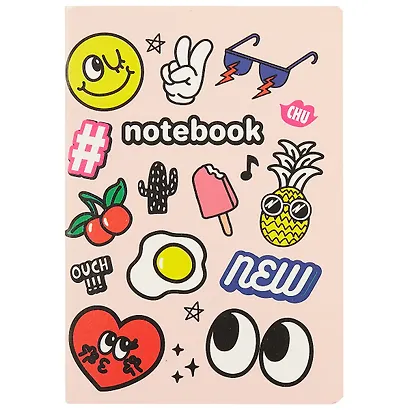 Записная книжка «Stickers», 32 листа, А6 - фото 3