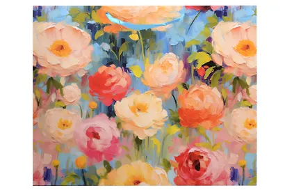 Пакет А3+ 40*50*25 "Акварель" жен., бум.мат.ламинат - фото 2