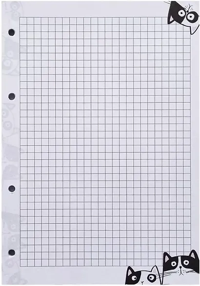 Сменный блок для тетрадей "Hey Human", 50 листов в клетку - фото 1