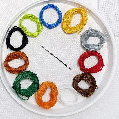 Набор для вышивания крестиком «Роза» - фото 10