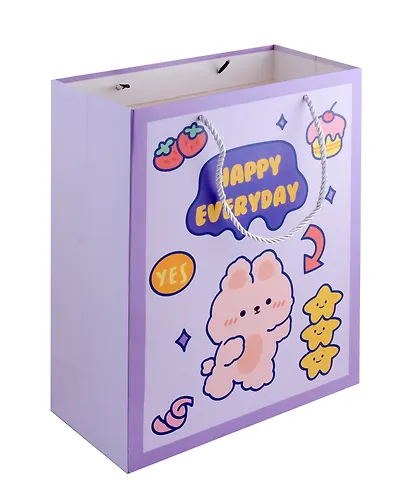 Пакет А4 32*26*12 "Funny day" дет., бум.мат.ламинат, ассорти - фото 3