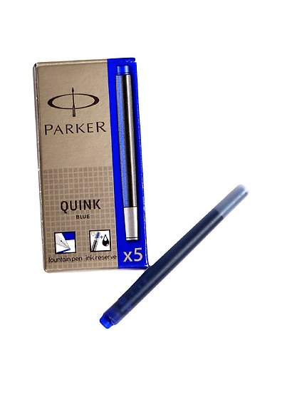 Картридж для перьевой ручки, синий, Parker, 1 штука - фото 2