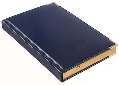 Ежедневник датированный 2026 год, А5, 176 листов, "Status", темно-синий - фото 2