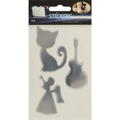 Наклейки зеркальные 10*15 (микс) - фото 8