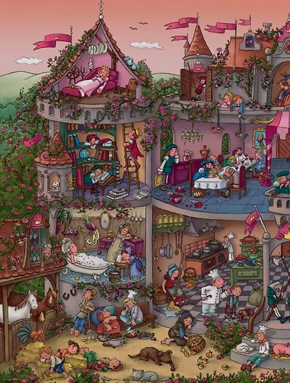 Любимые сказки. Виммельбух - фото 2