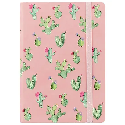 Ежедневник Escalada Виннер «Кактусы», недатированный, А5 - фото 1