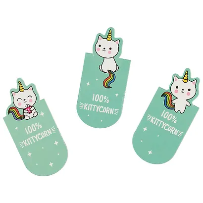 Магнитные закладки «100% Kittycorn», 3 штуки - фото 2