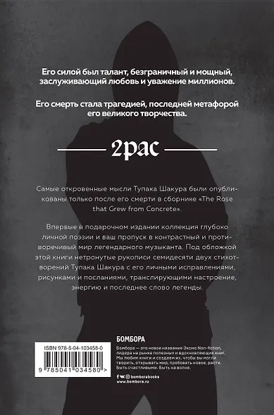 Tupac Shakur. The rose that grew from concrete. Рукописи стихов и песен - фото 2