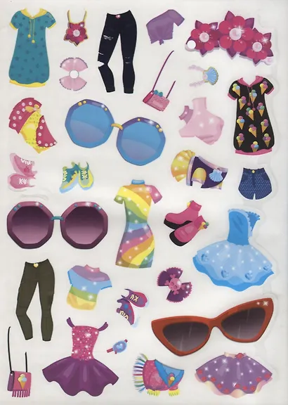 Дом моды "Мяу". Звездная вечеринка. 60 многоразовых наклеек - фото 4