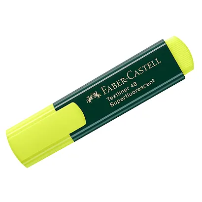 Текстовыделитель жёлтый, Faber-Castell - фото 1