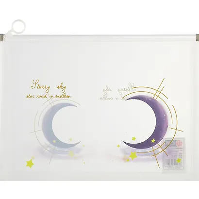 Папка на молнии "Starry sky", А4 - фото 4