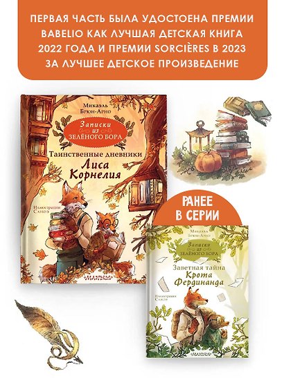 Записки из Зеленого Бора. Таинственные дневники Лиса Корнелия - фото 6