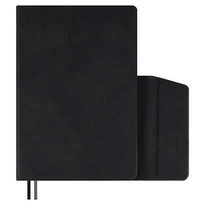 Ежедневник дат. 2026г. А5 176л "Тиволи глосс" черный, кожзам, тв.переплет, блинт.тиснение, офсет, справ.мат-лы, закругл.углы, 2 ляссе, инд.уп - фото 5