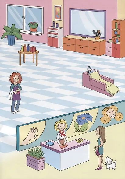 Многоразовые наклейки для девочек. Дополни картинку! - фото 3