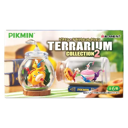 Фигурка коллекционная Re-ment Диорама в колбе Пикмин PIKMIN Terrarium, в ассортименте  (71810) - фото 2