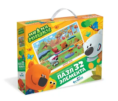 Пазл напольный 32 эл. МиМиМишки. Жаркое лето - фото 2