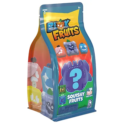 БЛОКС ФРУТС. Игрушка-антистресс Squishy fruits S1, в асс. BLOX FRUITS - фото 1