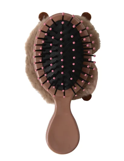 Расческа Капибара (пластик, плюш) (13см) (12-3005A-1) (Lafilaf) - фото 3