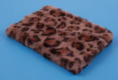 Книга для записей А5 80л лин. "Лео" с мехом, ассорти - фото 6