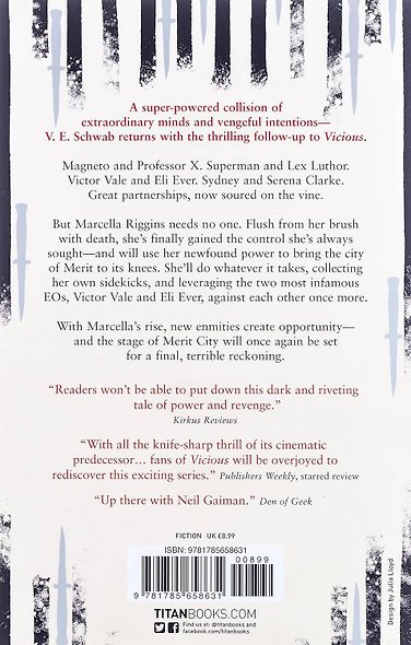 Vengeful (Victoria Schwab) Месть (Виктория Шваб)/ Книги на английском языке - фото 2
