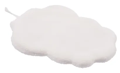 Полотенце Цветок розовый (флис) (20х24) (12-towel-202508-3) - фото 4
