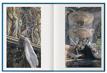 Призрачный Клинок. GhostBlade. Иллюстрации WLOP. Темная синева - фото 8