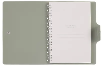 Бизнес-тетрадь А5, 96 листов в клетку, 140 x 200 мм "Poesy. Птицы" искусственная кожа, спираль - фото 10