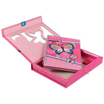 Записная книжка с замочком, 13.5 х 19 см - фото 4